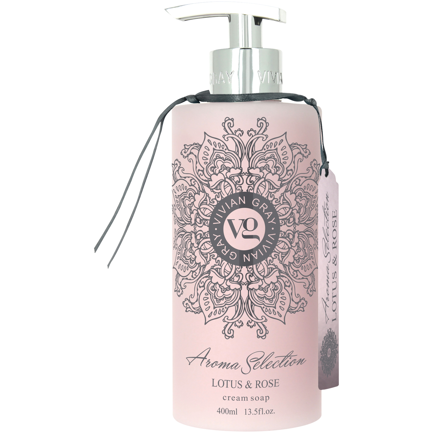 Vivian Gray Aroma Selection Lotus & Rose kremowe mydło w płynie, 400 ml