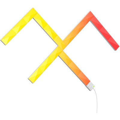 Oświetlenie gamingowe LED FROGGIEX FX-GL3-LL-RGB Regulacja jasności, Wi-Fi (6 szt.)