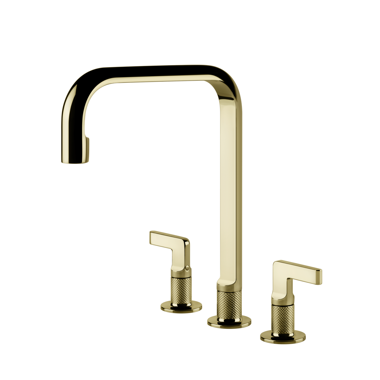 Gessi - Bateria kuchenna Inciso obrotowa wylewka 58701 Mosiądz PVD