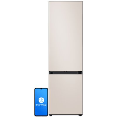 Lodówka SAMSUNG BESPOKE AI RB38C7B5D39 EF No Frost 203cm Satynowy beż