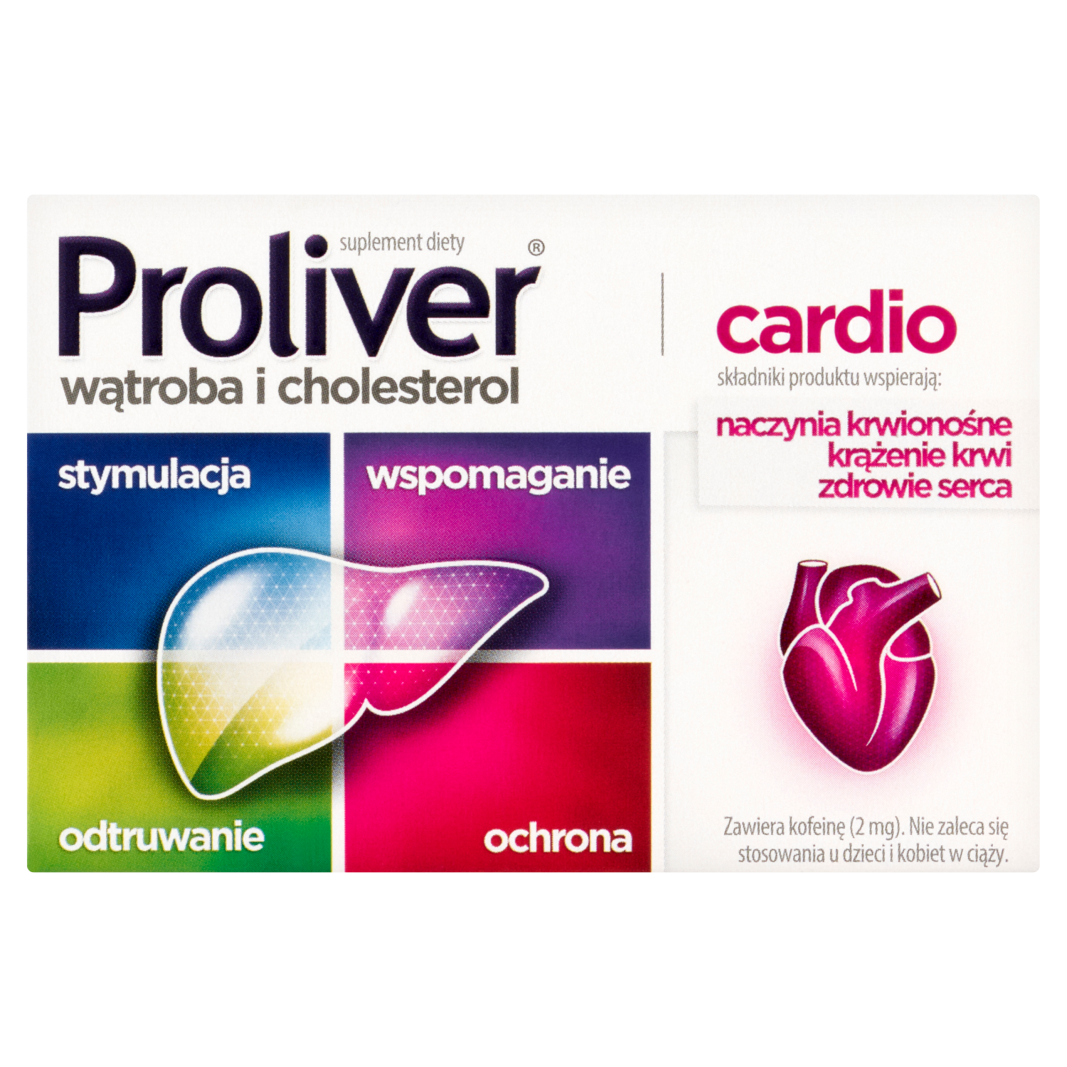 Proliver Cardio suplement diety, 30 tabl./1 opak.