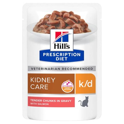 Karma dla kota HILL'S Prescription Diet K/D Kidney Care Łosoś 85 g