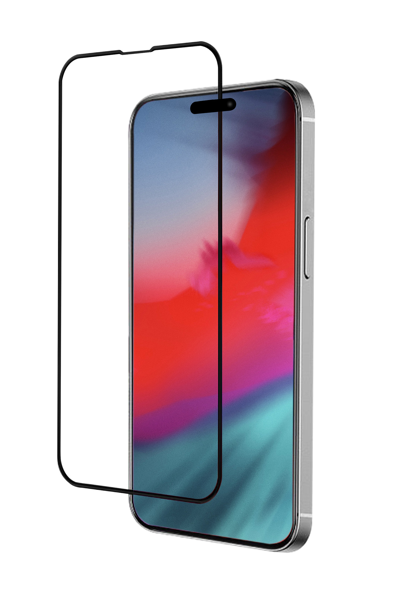 Jinya Defender Glass Screen Protector Black - szkło iPhone 14 Pro Max