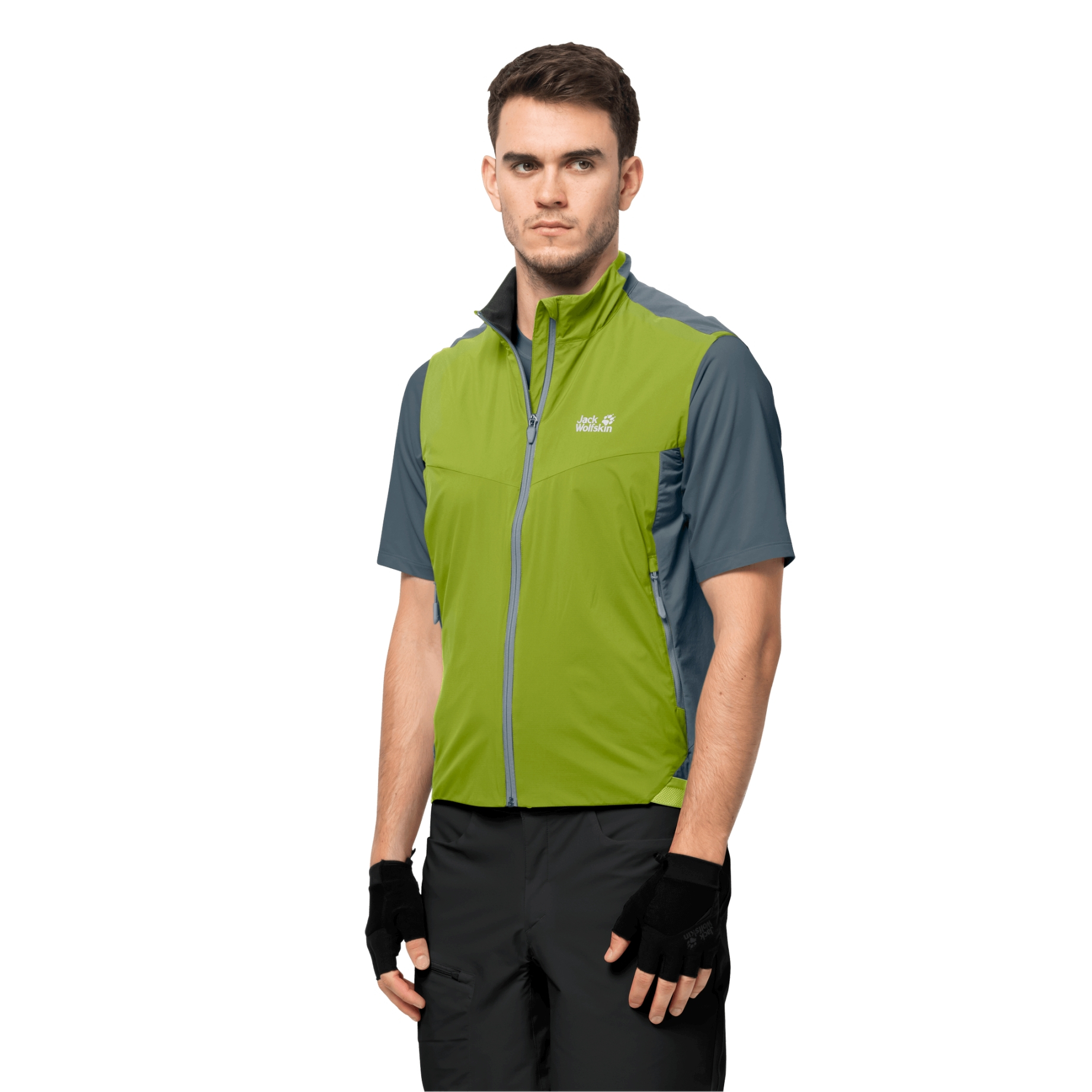 Kamizelka rowerowa TOURER SOFTSHELL VEST M storm grey - XXL