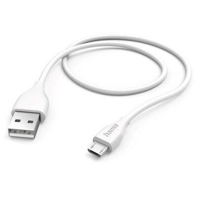 Kabel USB - Micro USB HAMA 1.5 m Biały
