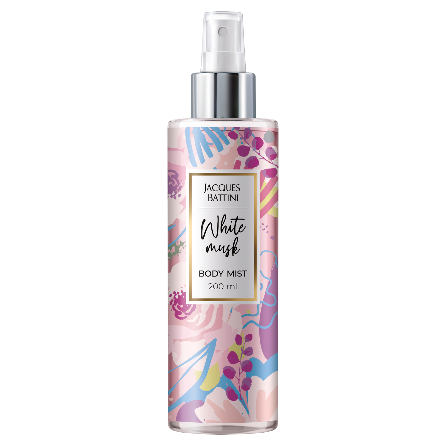 Jacques Battini White Musk mgiełka zapachowa do ciała, 200 ml