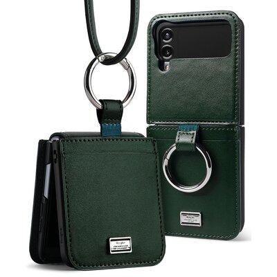 Etui RINGKE Signature Folio do Samsung Galaxy Z Flip 4 Zielony