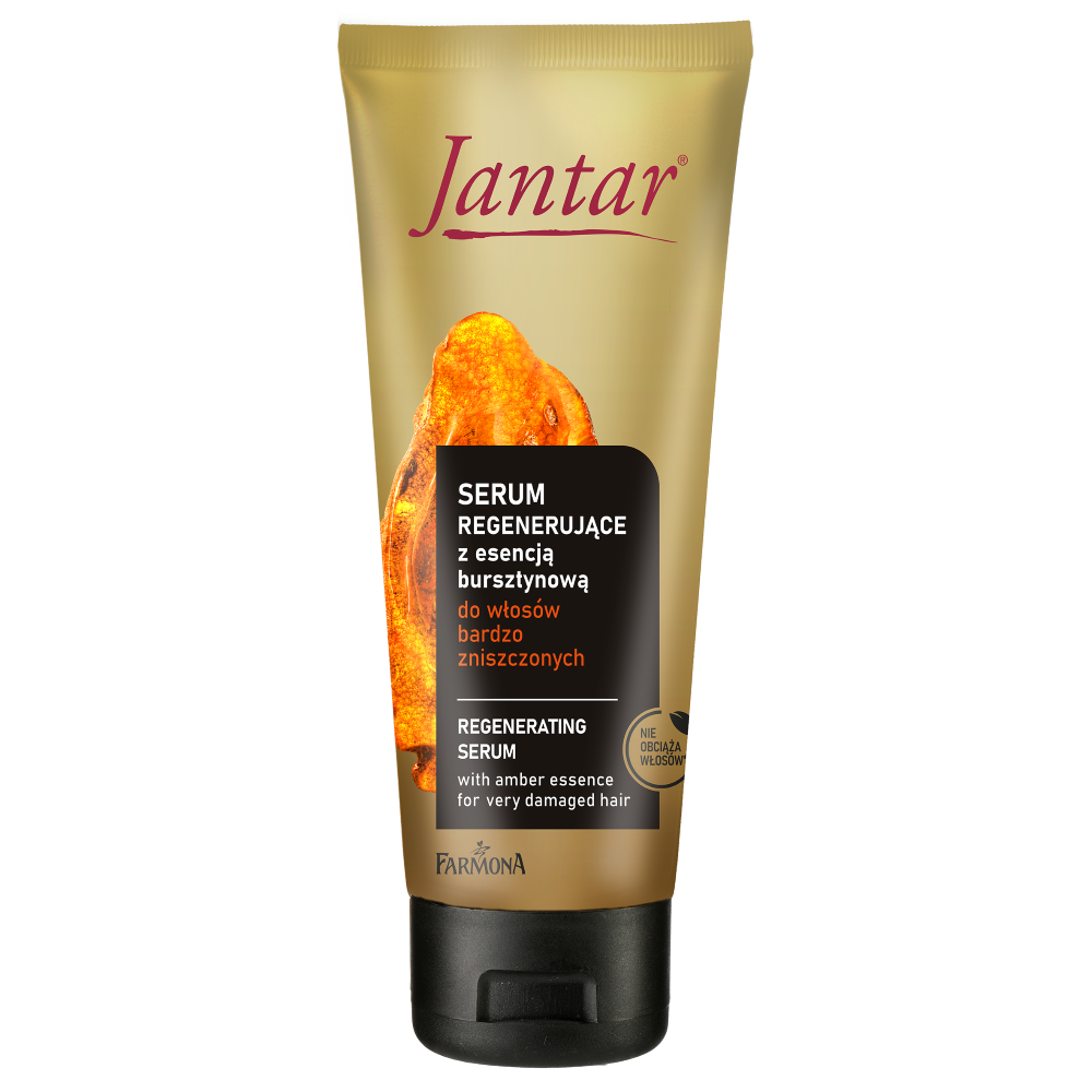 Jantar Bursztynowa Regeneracja regenerujące serum z esencją bursztynową do włosów bardzo zniszczonych, 100 ml