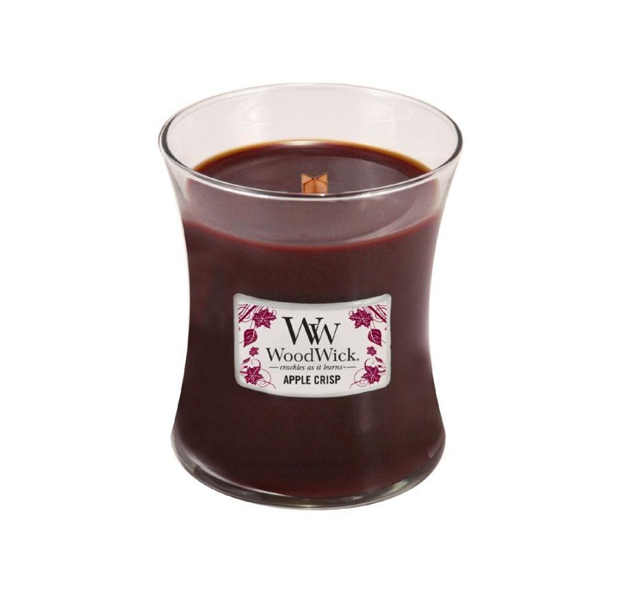 WoodWick - Świeca Średnia Apple Crisp 100h