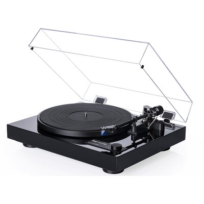 Gramofon DUAL CS 618Q Czarny połysk, Automatyczny,Napęd bezpośredni,PrędkośĆ odtw. 33,45,78 obr./min,Przedwzmacniacz