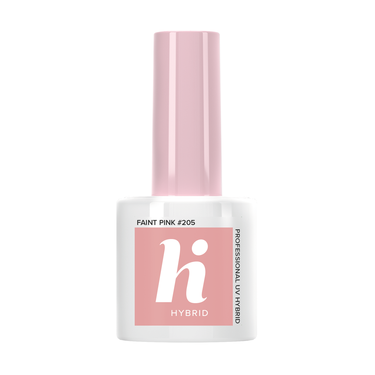 Hi Hybrid lakier hybrydowy do paznokci 205 faint pink, 5 ml