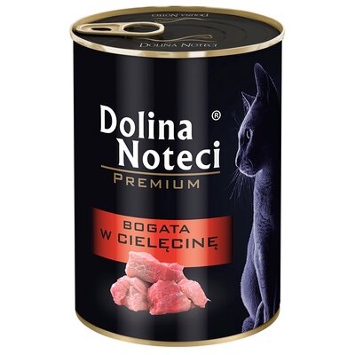 Karma dla kota DOLINA NOTECI Premium z cielęciną 400 g
