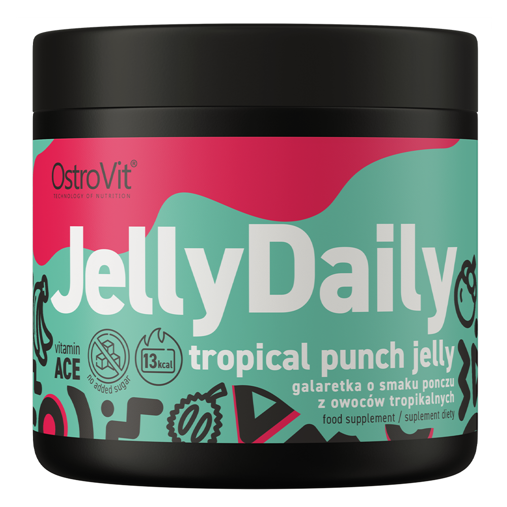 OstroVit Jelly Daily 350 g o smaku tropikalnego ponczu