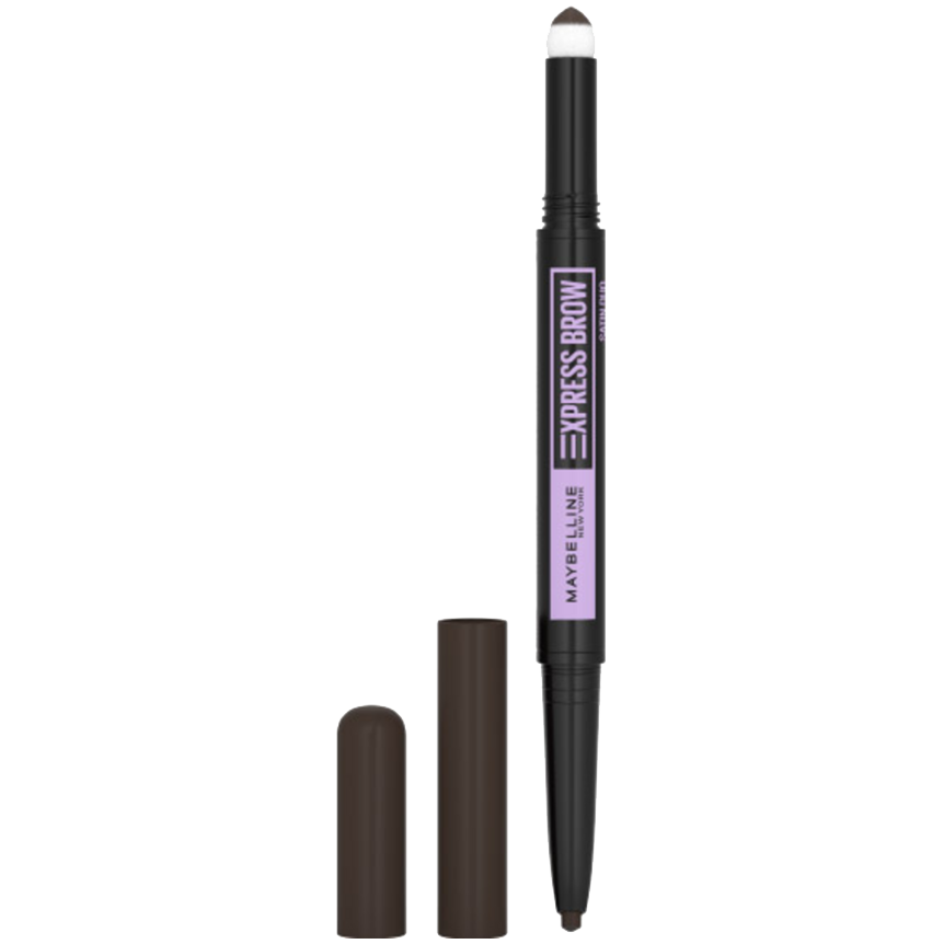 Maybelline New York dwustronna kredka do brwi 05 black-brown, 8,8 g