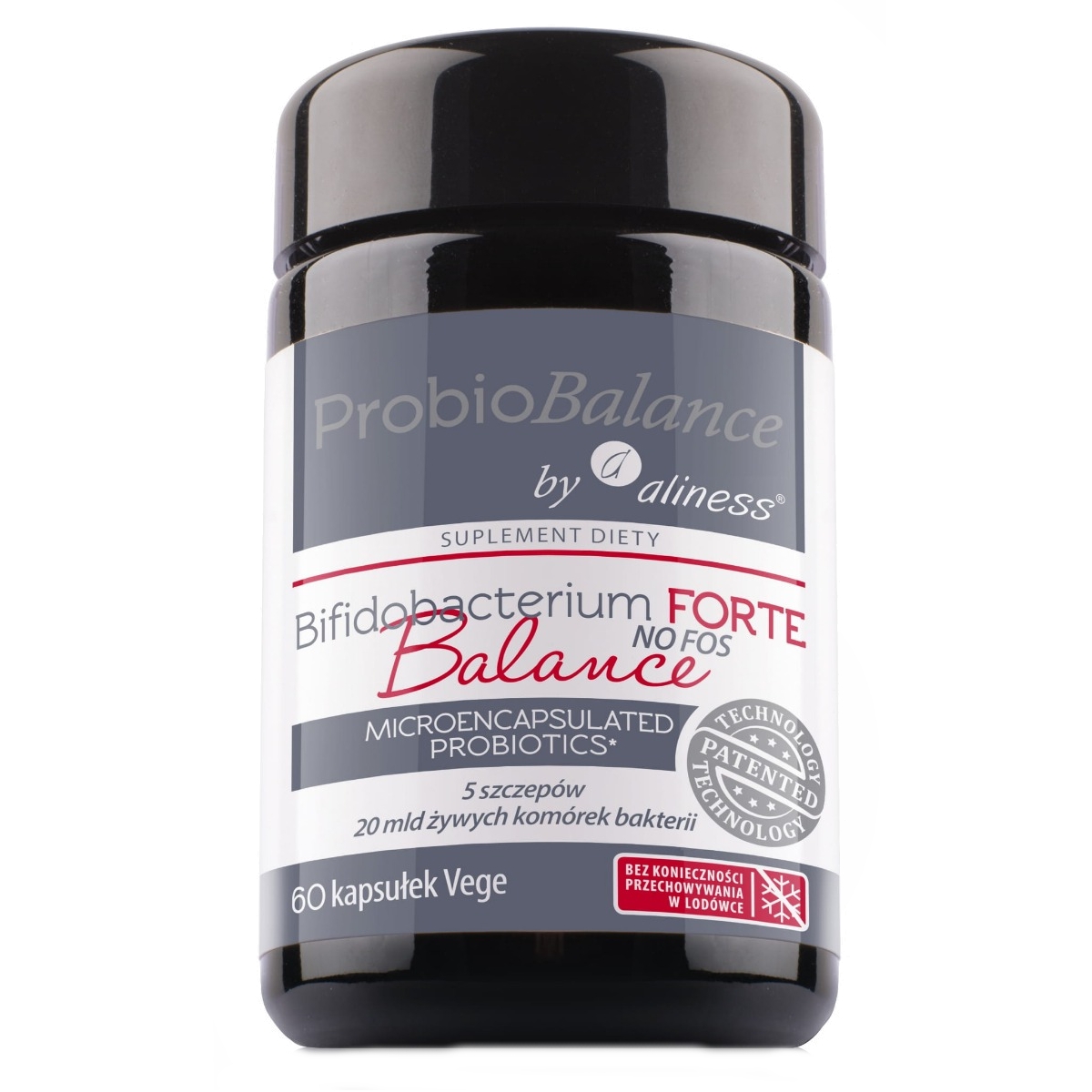Aliness ProbioBalance suplement diety Bifidobacterium Forte, 60 kaps./1 opak.