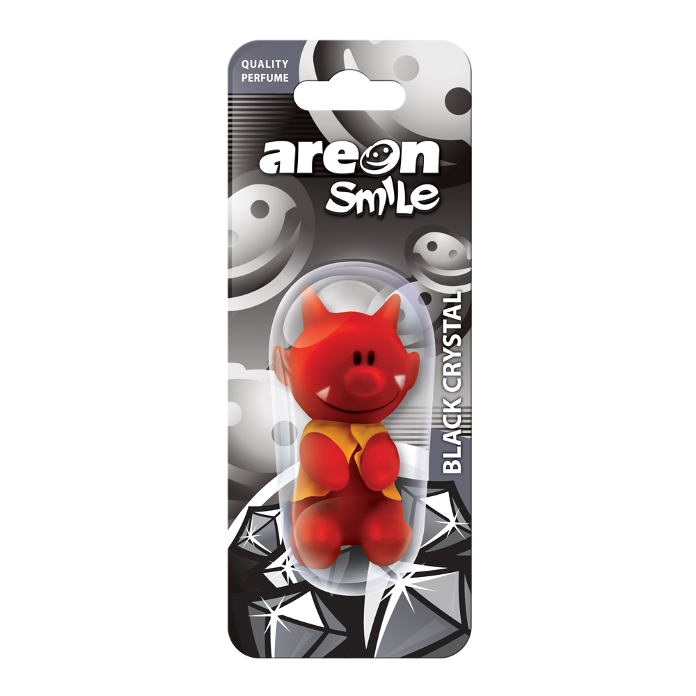 Areon Toy Black Crystal odświeżacz do samochodu, 1 szt.