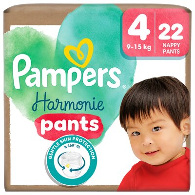 Pieluchomajtki PAMPERS Harmonie Baby 4 (22 szt.)