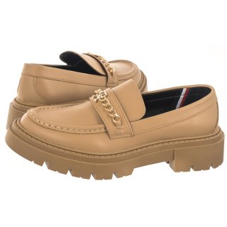 Mokasyny Tommy Hilfiger Low Cut Shoe T3A4-33023-1355 524 Camel