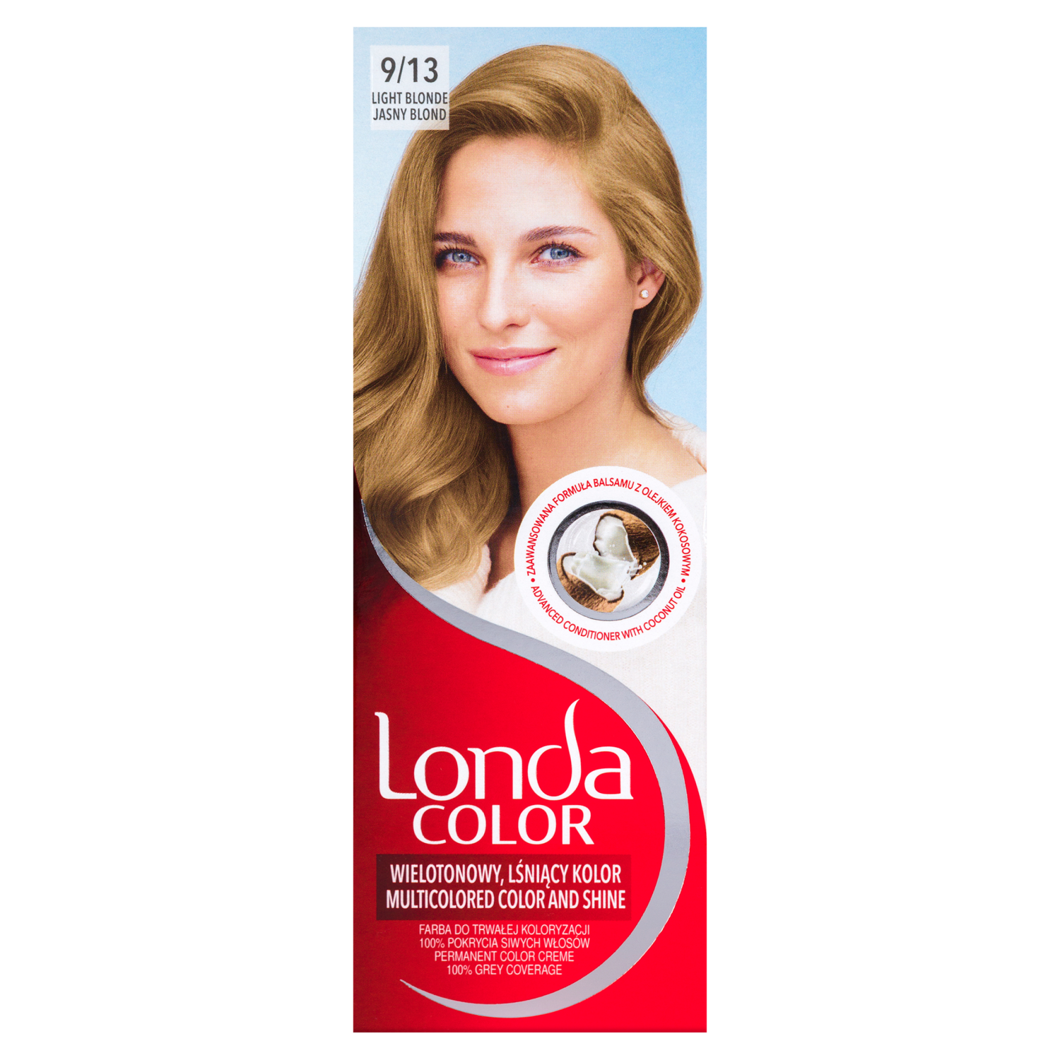 Londa Color kremowa farba do włosów 9/13 jasny blond, 1 opak.