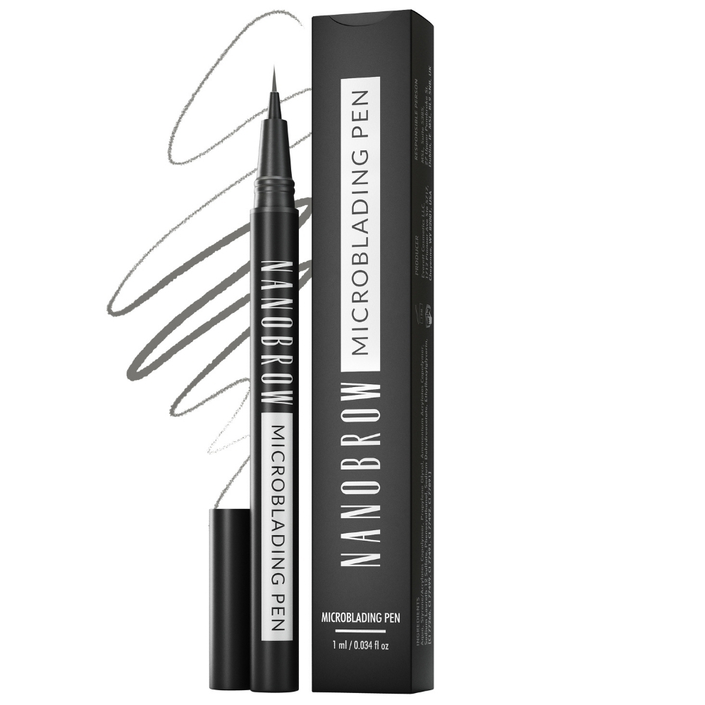 Nanobrow Microblading Pen precyzyjny pisak do brwi Ash Blonde, 1 ml