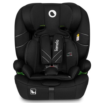 Fotelik samochodowy LIONELO Levi One i-Size 76-150 cm (9-36 kg) Czarny