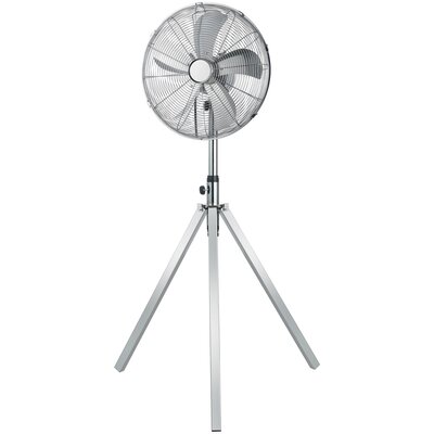 Wentylator KEPLAND 50W Chrom na trójnogu