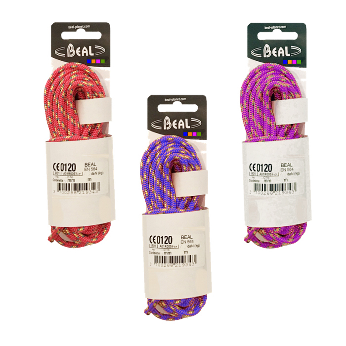 Linka pomocnicza Beal REPSZNUR 6 mm / 5,5 m multicolor - ONESIZE