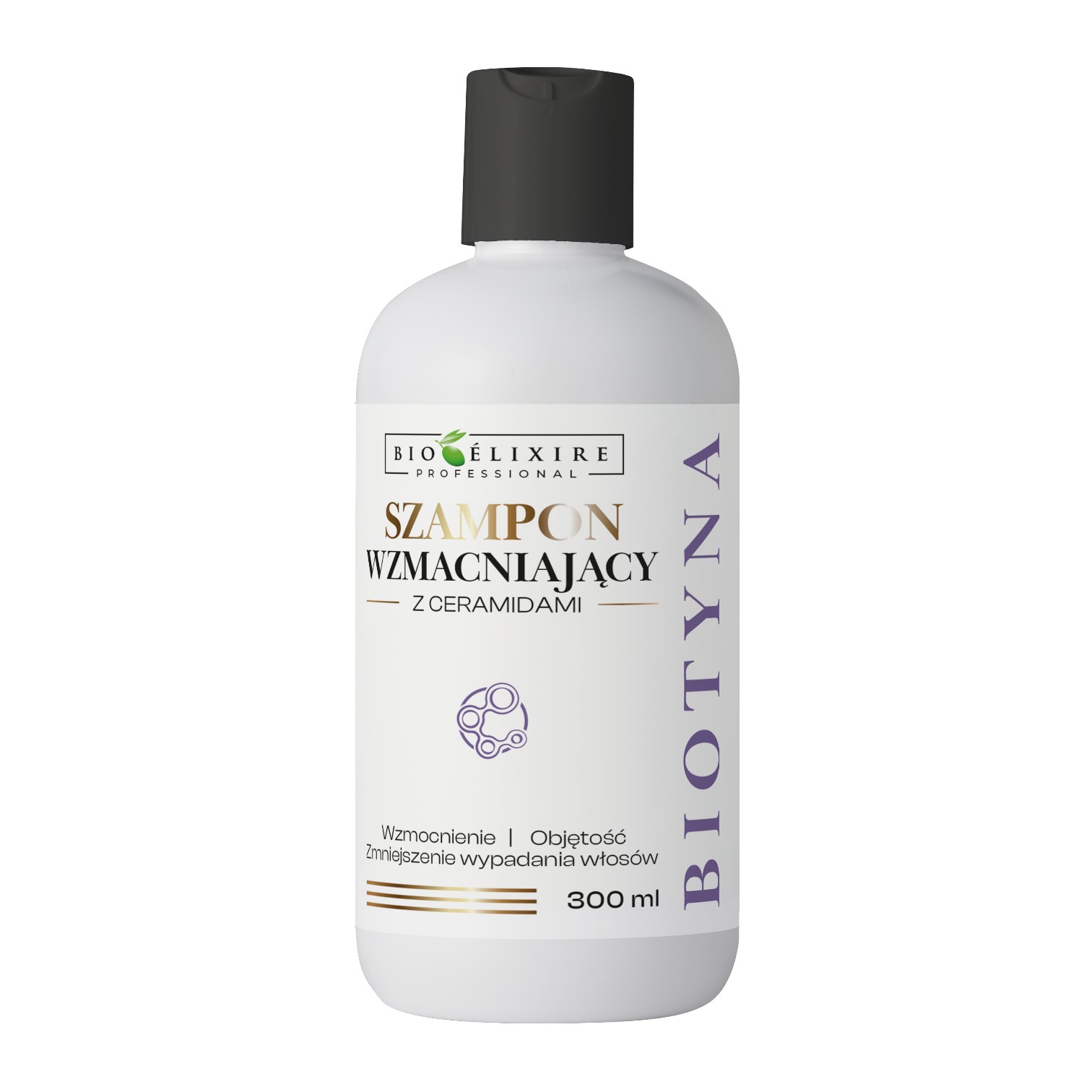 Bioelixire Professional szampon do włosów z biotyną, 300 ml