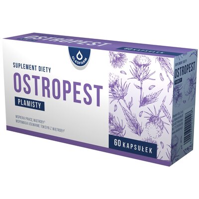 Suplement diety OLEOFARM Ostropest plamisty (60 kapsułek)