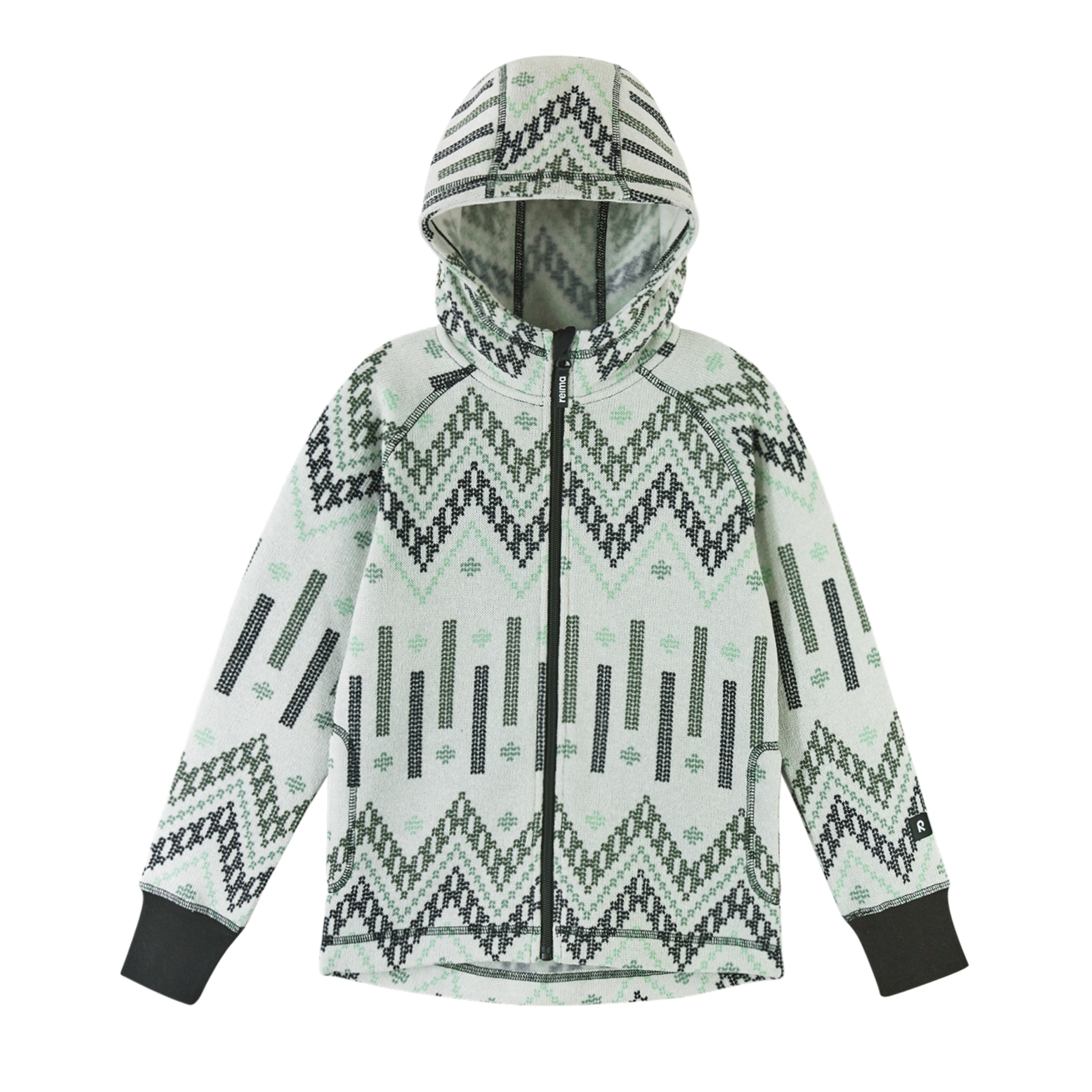 Dziecięca bluza polarowa Reima Northern green clay - 122