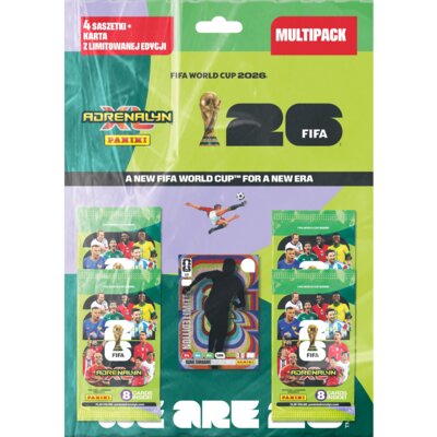 Karty PANINI FIFA World Cup 2026 Adrenalyn XL Multipack PAN03225 (1 zestaw)