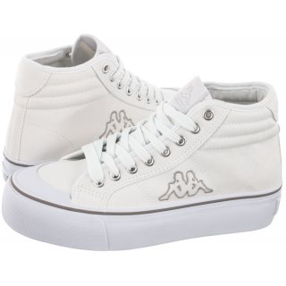 Trampki Kappa Boron Mid Pf 243161/1015 White/Silver