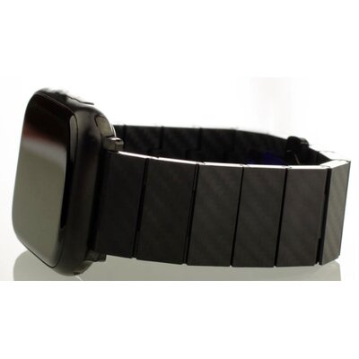 Pasek LUNA do Apple Watch 3/4/5/6/7/8/SE (38/40/41mm) Czarny