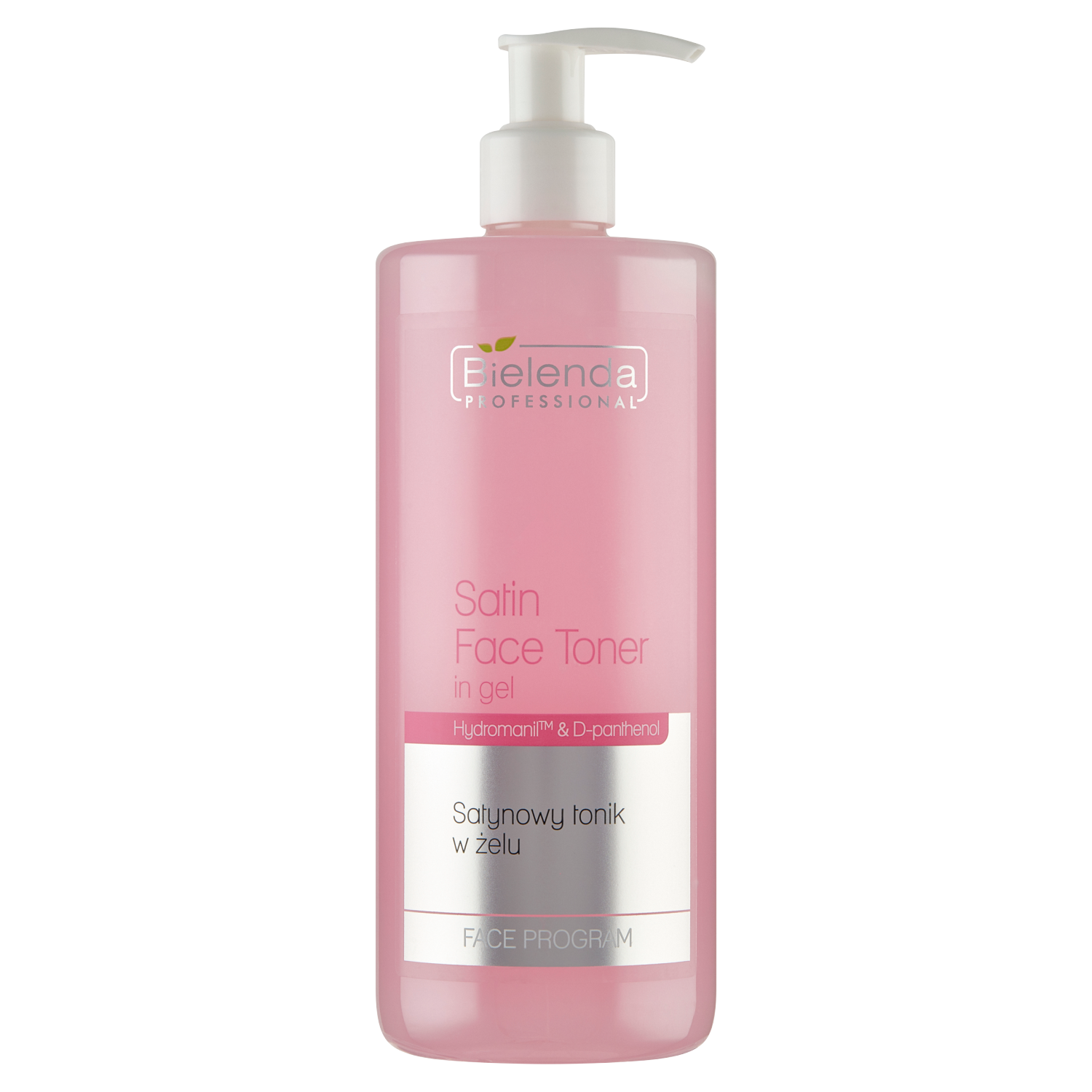 Bielenda Professional satynowy tonik w żelu do twarzy, 500 ml