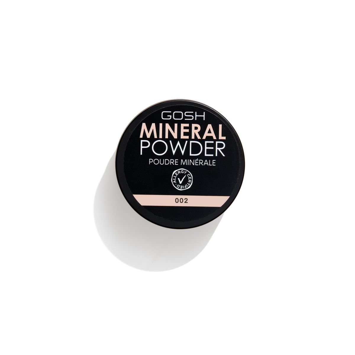 Gosh Copenhagen Mineral Powder puder sypki do twarzy ivory 002, 8 g