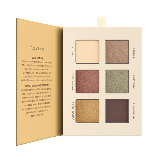 bareMinerals Mineralist Eyeshadow Palette paleta cieni do powiek Sunlit, 7,8 g