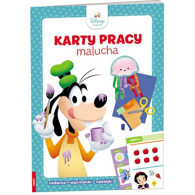 Naklejanka Disney Maluch Karty pracy malucha
