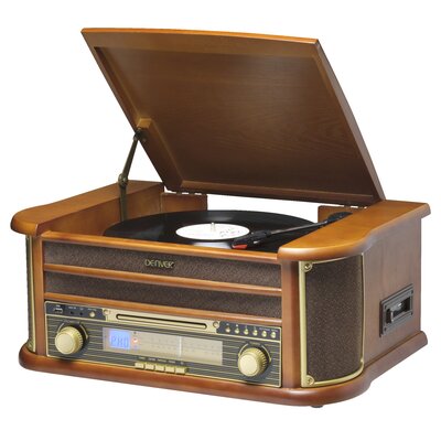 Gramofon DENVER MCR-50 MK3 USB Brązowy