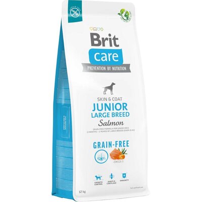 Karma dla psa BRIT Grain-Free Junior Large Łosoś 12 kg