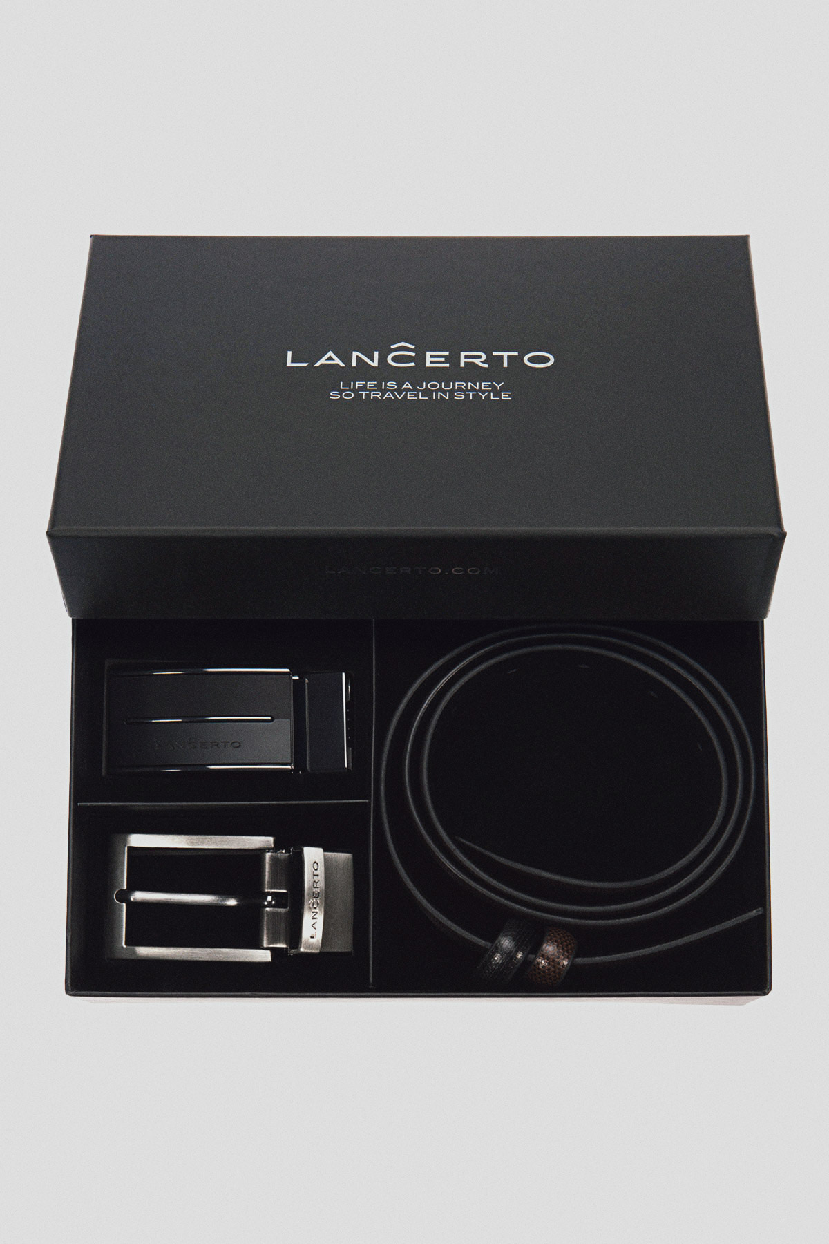 Lancerto Pasek 4 w 1 Andrew Dwustronny z Wymienną Klamrą