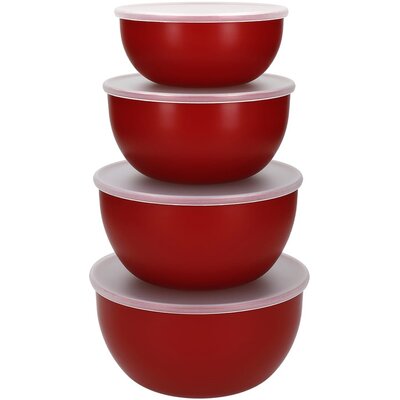 Zestaw misek KITCHENAID Empire Red (4 elementy)