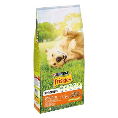 Karma dla psa FRISKIES Balance Kurczak z warzywami 15 kg