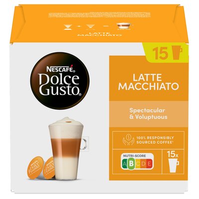 Kapsułki NESCAFE Latte Macchiato do ekspresu Nescafe Dolce Gusto