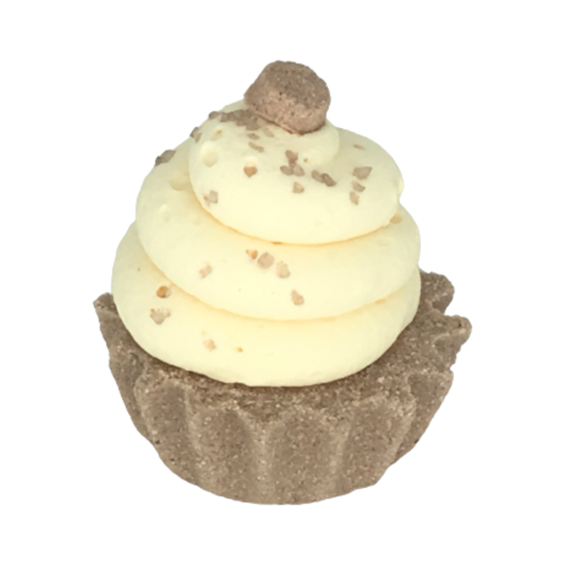 Green Garden naturalna odprężąjąca kula do kąpieli w kształcie muffinki, 100 g