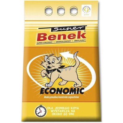 Żwirek dla kota SUPER BENEK Economic 17646 25 L