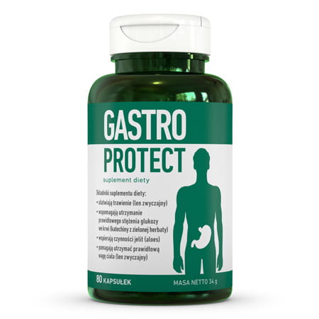Gastro Protect 80 kapsułek / Dobre trawienie