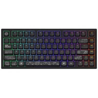 Klawiatura DARK PROJECT ALU81A Terra Nova Czarny