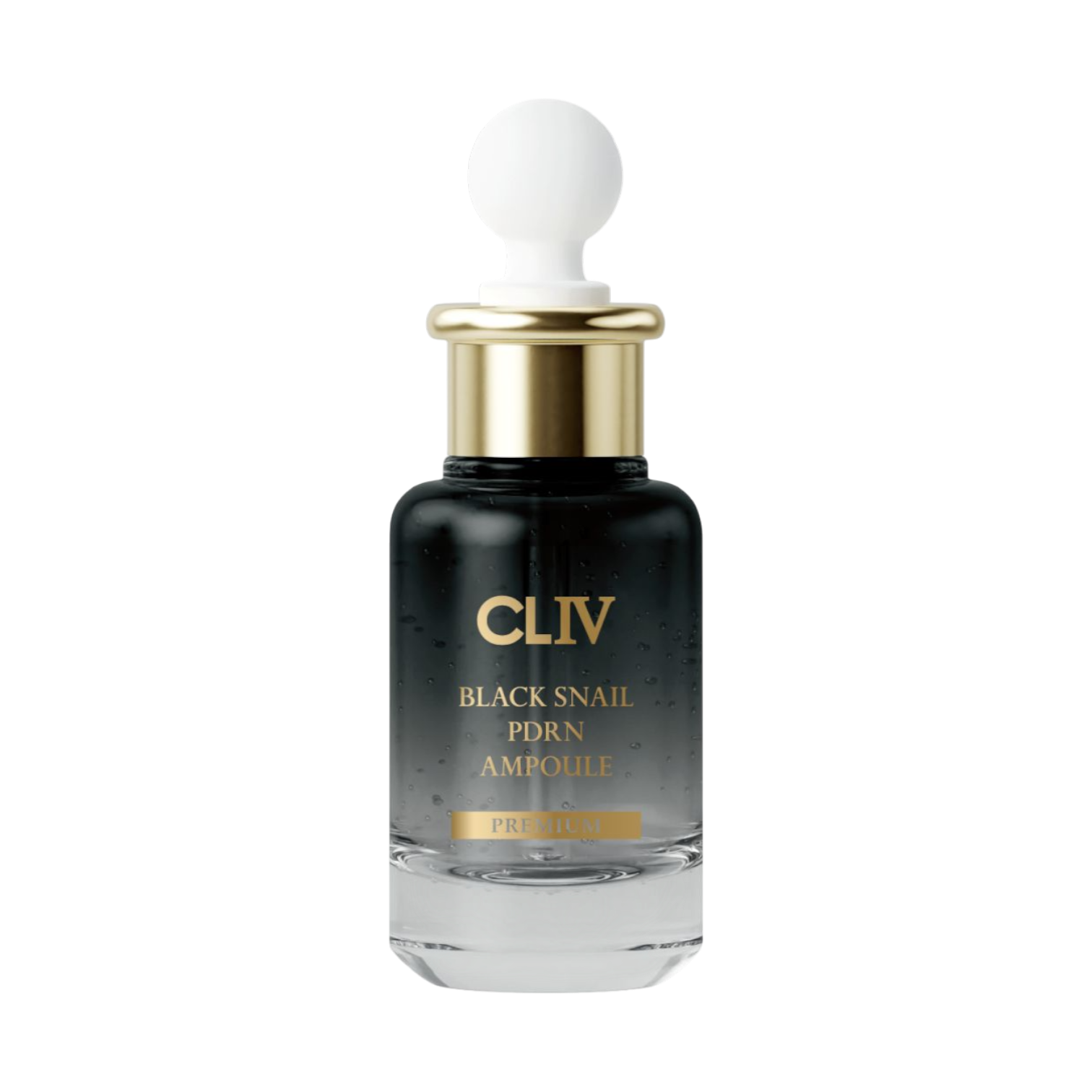 CLIV BLACK SNAIL wygładzająco-nawadniająca ampułka do twarzy czarny ślimak&PDRN, 30 ml