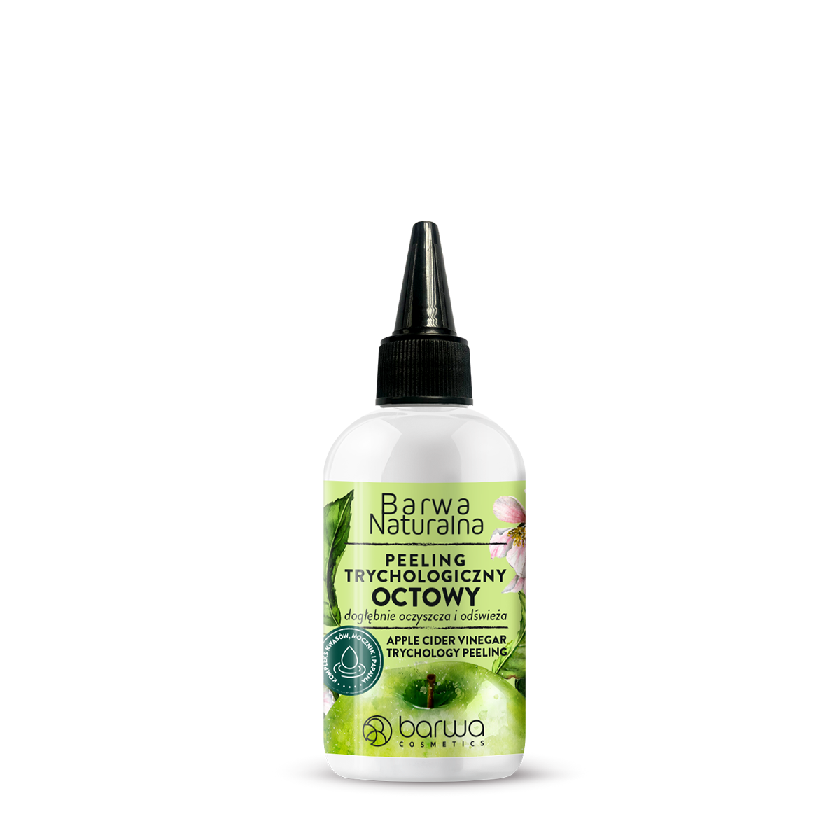 Barwa Naturalna trychologiczny peeling octowy do skóry głowy, 100 ml