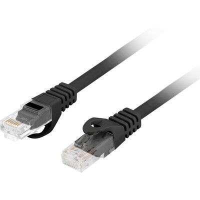 Kabel RJ-45 - RJ-45 LANBERG PCU6-10CU-0300-BK 3 m